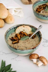 Keto Friendly Mushroom Soup