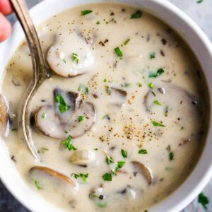 Creamy Mushroom Soup Beta Glucans