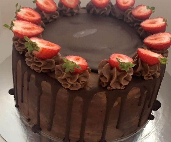 #ketobirthdaycake --This cake is low carb - sugar free - grain free and loaded with goodness of